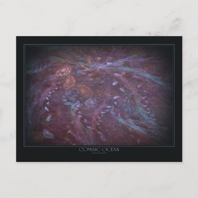 Postkort för Cosmic Ocean Vykort (Framsida)