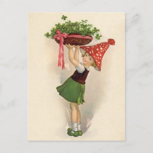 Postkort för Cute St. Patrick-dagen Vykort