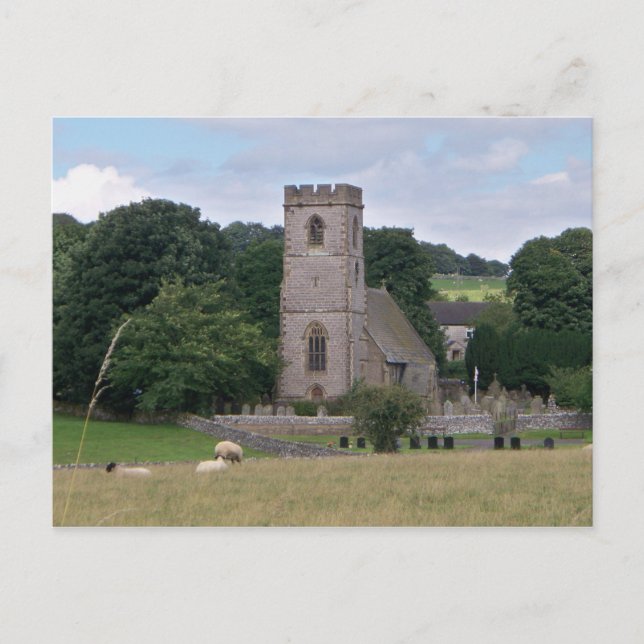 Postkort för den brittiska Land-kyrkan Vykort (Framsida)