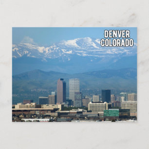 Postkort för Denver Colorado Vykort