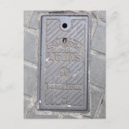 Postkort för Europakassett i Barcelona, Spanien Vykort