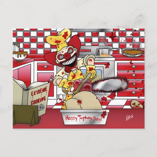 Postkort för extrem kokning vykort (Framsida)