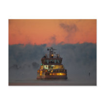 Postkort för färjor från Suomenlinna