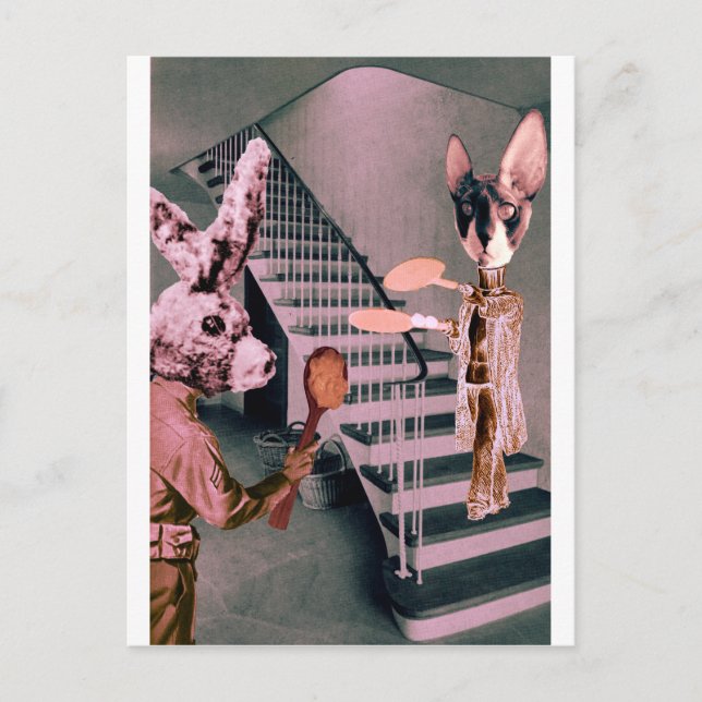 Postkort för farligt spel vykort (Framsida)