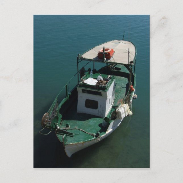 Postkort för fartyg i Medelhavet Vykort (Framsida)