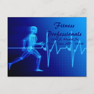 Postkort för Fitness-Professioneller Vykort