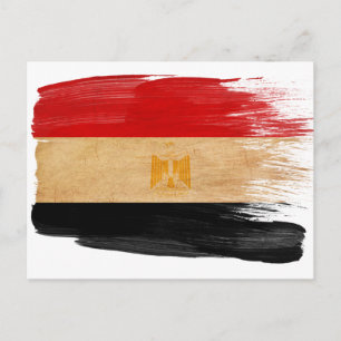 Postkort för Flagga av egypten Vykort