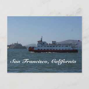 Postkort för Frakt av San Francisco Zalophus Vykort