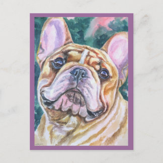 Postkort för fransk Bulldog Vykort