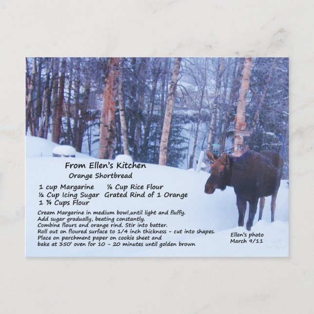 Postkort för generiskt bröd vykort (Framsida)