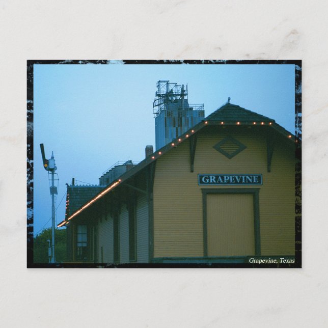 Postkort för grapevine Depot Vykort (Framsida)