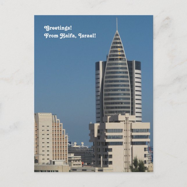 Postkort för Haifa-fotokort i centrala Haiti Vykort (Framsida)