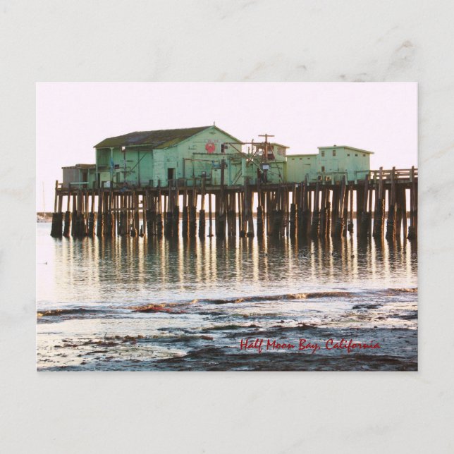 Postkort för halva Måne Bay Vykort (Framsida)