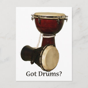 Postkort för har Drums Vykort