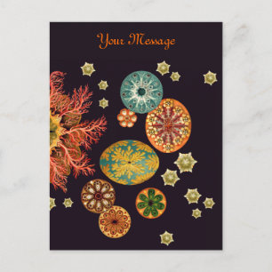 Postkort för havsmyrt Remix Vykort