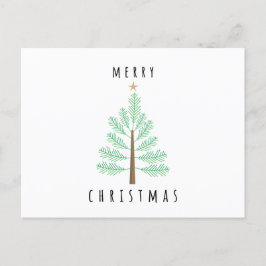 Postkort för Helgdag av Julgran och ornament Helg Vykort