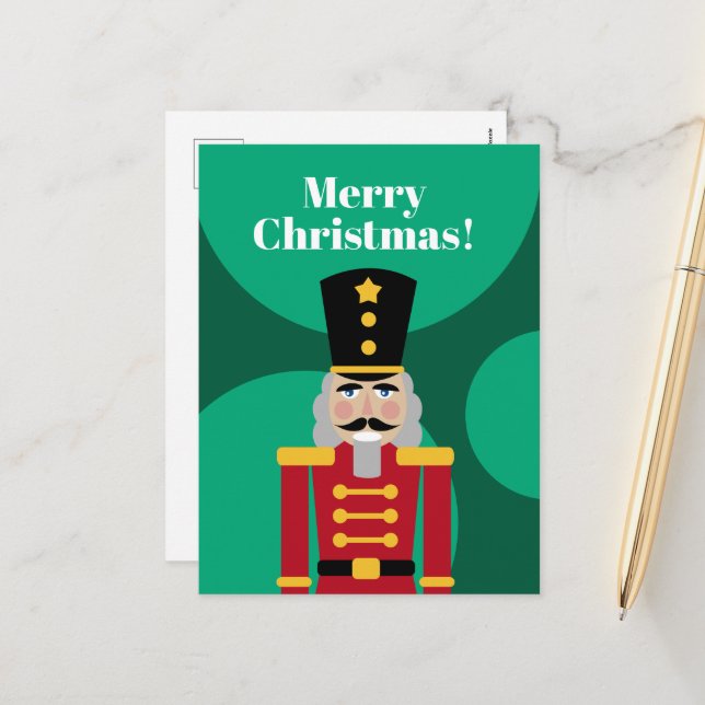 Postkort för Helgdag i julmuskler Helg Vykort (Fram/Back In Situ)