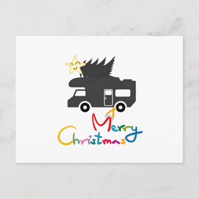 *POSTKORT* FÖR HELGDAGARNA LYCKLIG R.V. HELG VYKORT (Framsida)