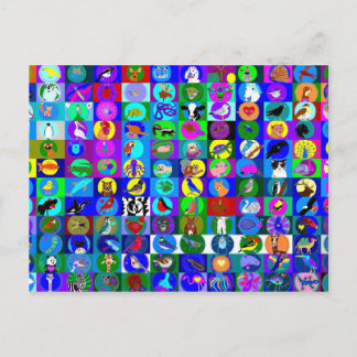 Postkort för helig Animal Sång Vykort