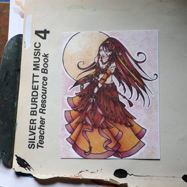 Postkort för hösten Belly Dancer Vykort (Skapare uppladdad)