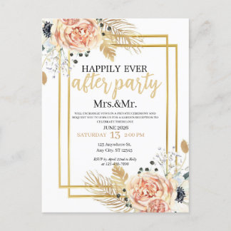 Postkort för inbjudan