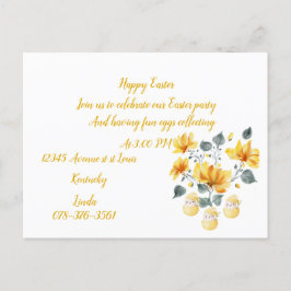 Postkort för inbjudan