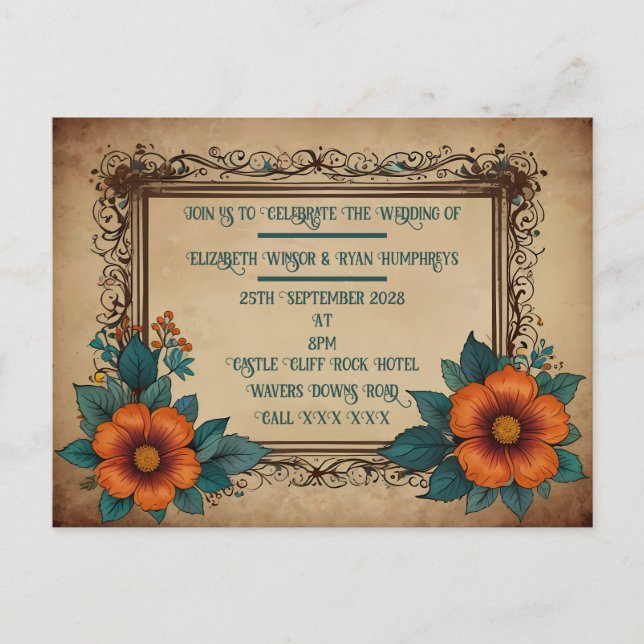 Postkort för inbjudan (Framsida)