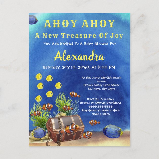 Postkort för inbjudan (Framsida)