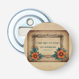 Postkort för inbjudan flasköppnare