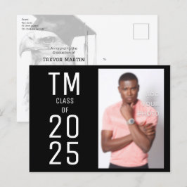 Postkort för inbjudan till Studenten i speciella A Vykort