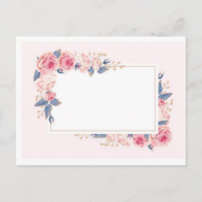 Postkort för inbjudan vykort (Framsida)