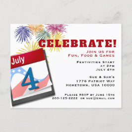 Postkort för inbjudan vykort