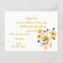 Postkort för inbjudan