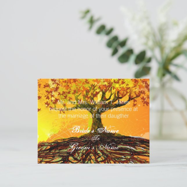 Postkort för inbjudningar till billigt (Stående Fram)