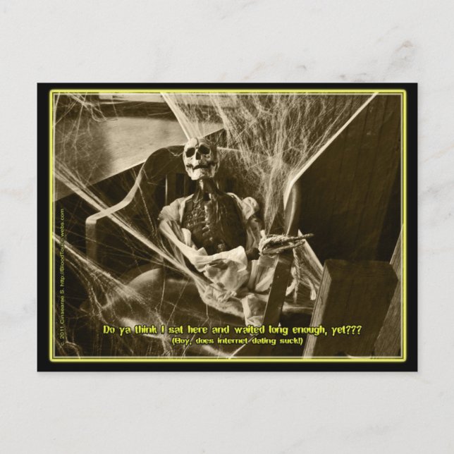 Postkort för Internetdatering Vykort (Framsida)