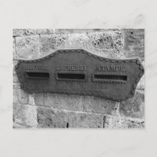 Postkort för italienska postboxar vykort