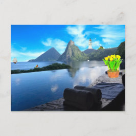 Postkort för Jade Mountain Resort Vykort