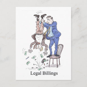 Postkort för juridisk fakturering vykort