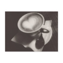 Postkort för kaffe Älskare