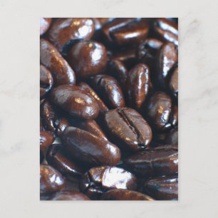 Postkort för kaffebönor vykort