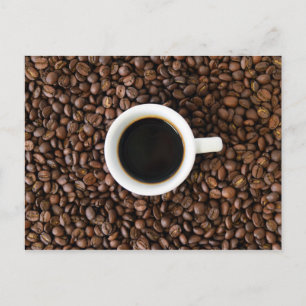 Postkort för kaffebrytning vykort
