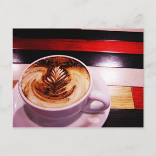 Postkort för kaffebrytning vykort