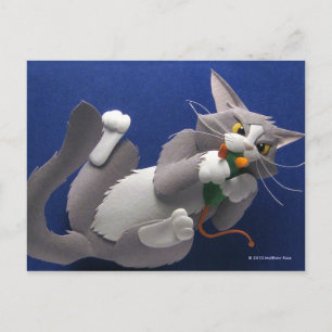 Postkort för katt och mus vykort
