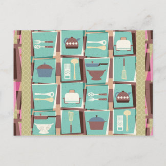Postkort för Klubb av köks- och köksartiklar (elle Vykort