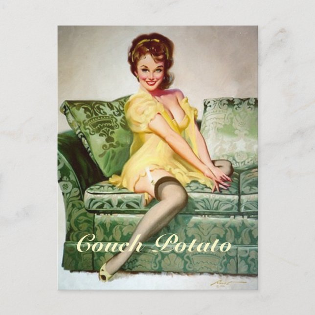 Postkort för kopparpotatis vykort (Framsida)