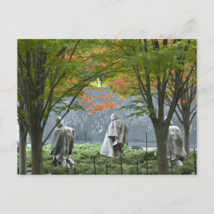 Postkort för koreanska veteraner från Krig Vykort