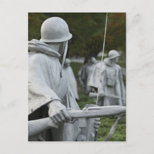 Postkort för koreanska veteraner från Krig Vykort