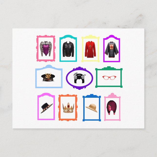 Postkort för kostnadsredovisning vykort (Framsida)