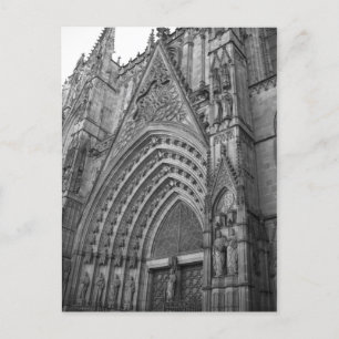 Postkort för La Catedral (Barcelona, Spanien) Vykort