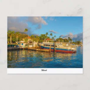 Postkort för Lahaina Harbour Vykort